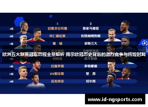 欧洲五大联赛冠军历程全景解析 揭示欧冠历史背后的激烈竞争与辉煌时刻